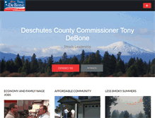 Tablet Screenshot of electtonydebone.com